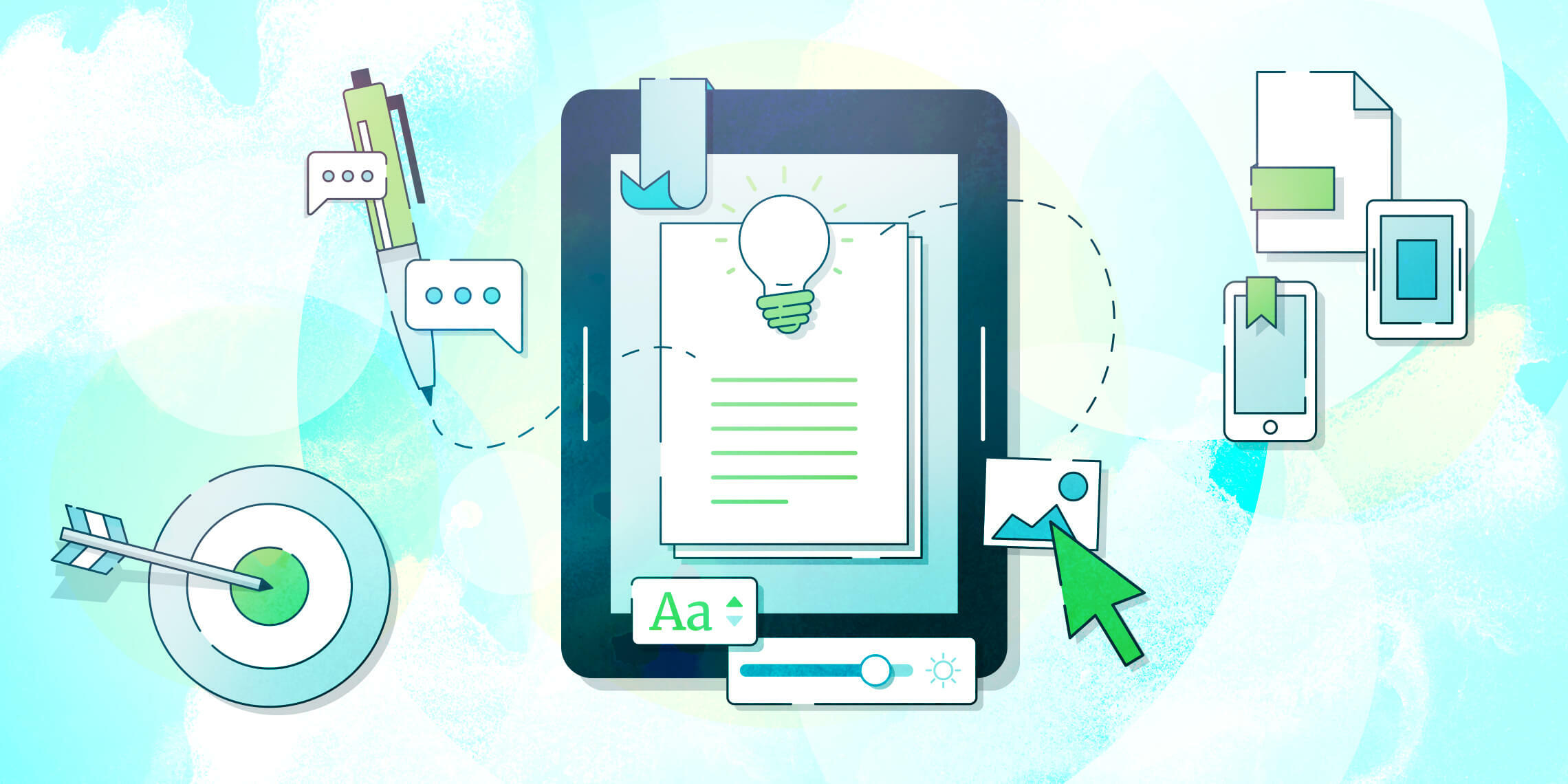 Repurposing content on a tablet to create an eBook that generates leads