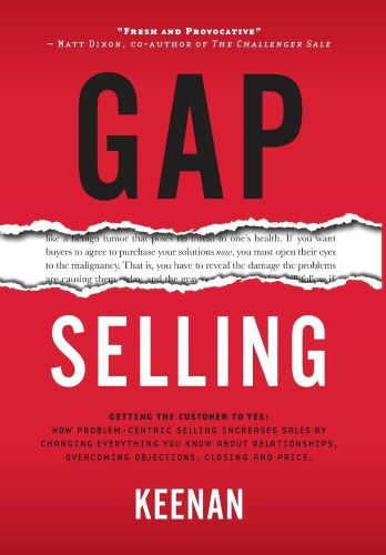 Book cover for Gap Selling by Keenan
