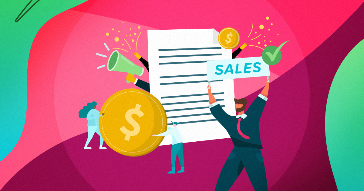 How to create a simple sales contract