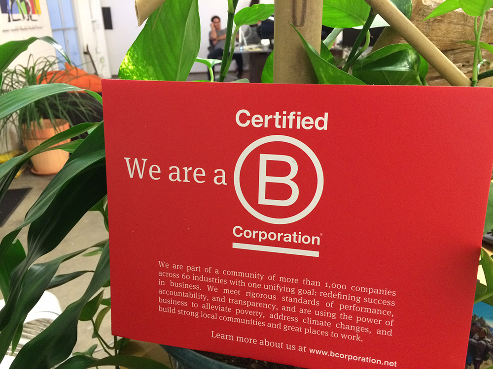 Organik SEO Certified B Corp