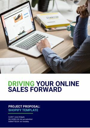 Shopify proposal template cover