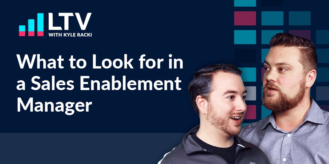 what to look for in a sales enablement manager