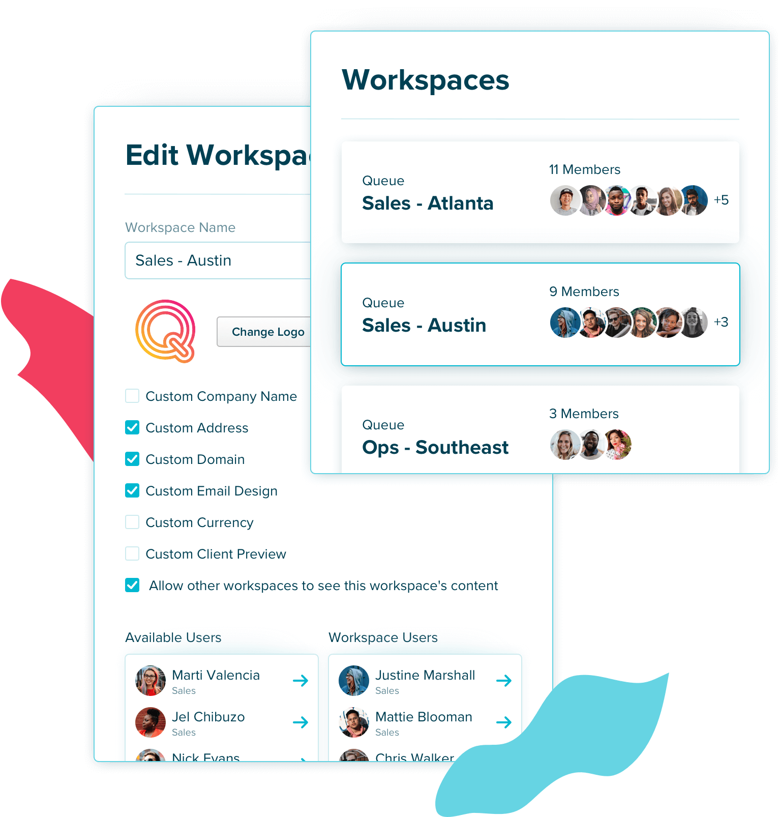 proposal software workspaces for teams