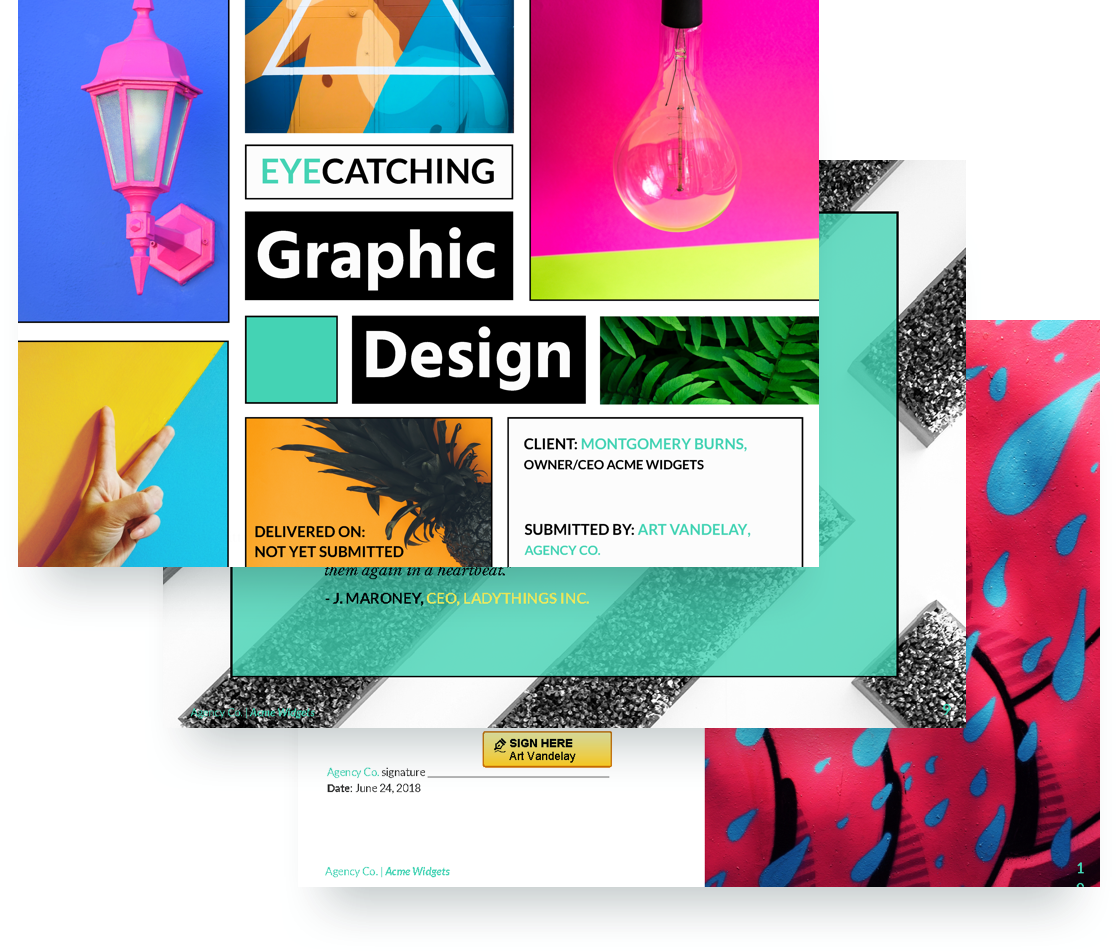 free graphic design proposal template