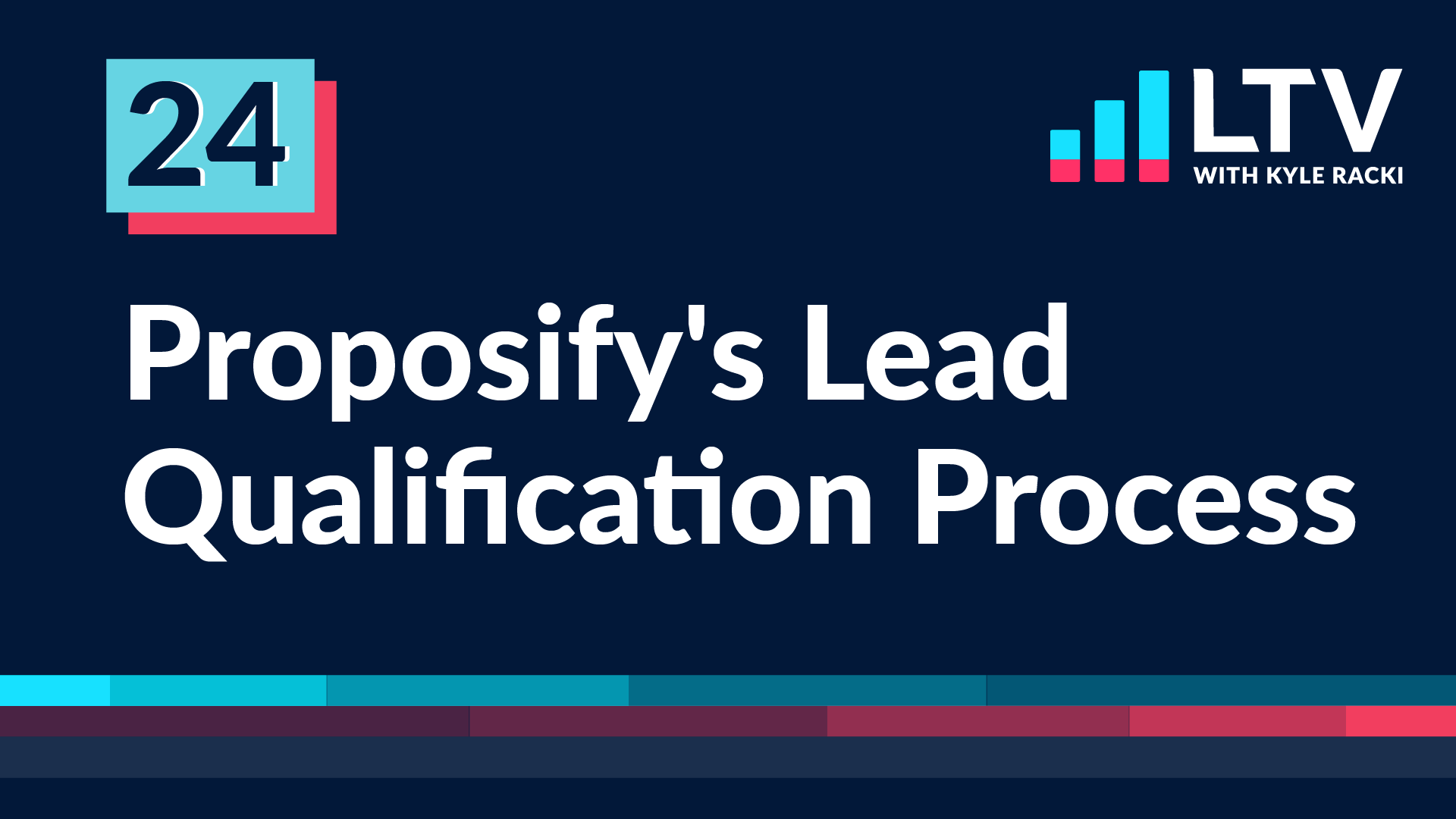 LTV Podcast Episode 24: Proposify's Lead Qualification Process