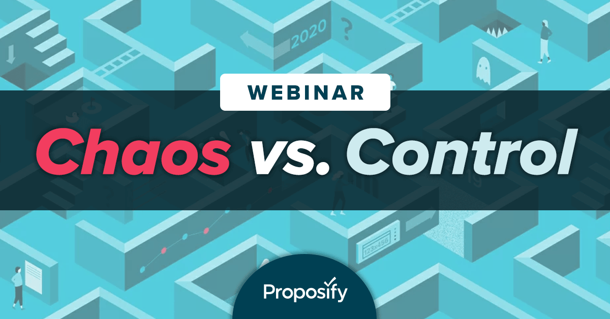 webinar chaos vs control proposal content management strategy