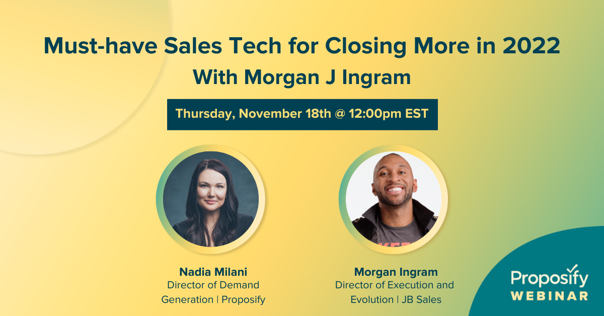Webinar must have sales tech for closing more in 2022
